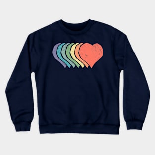 Rainbow Love Crewneck Sweatshirt